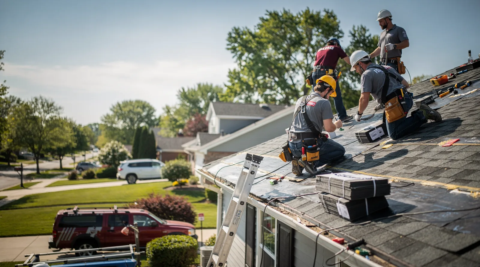Roof Repair in Kansas, IL around you